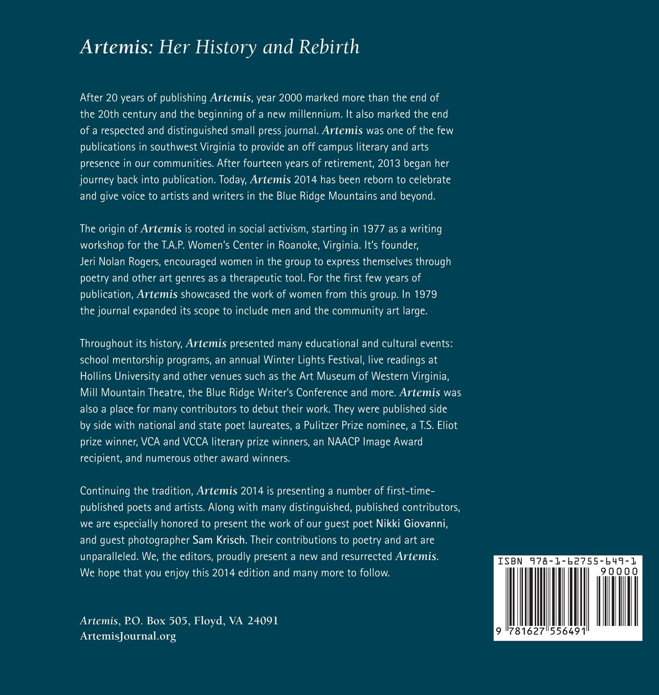 Rückseitencover Artemis