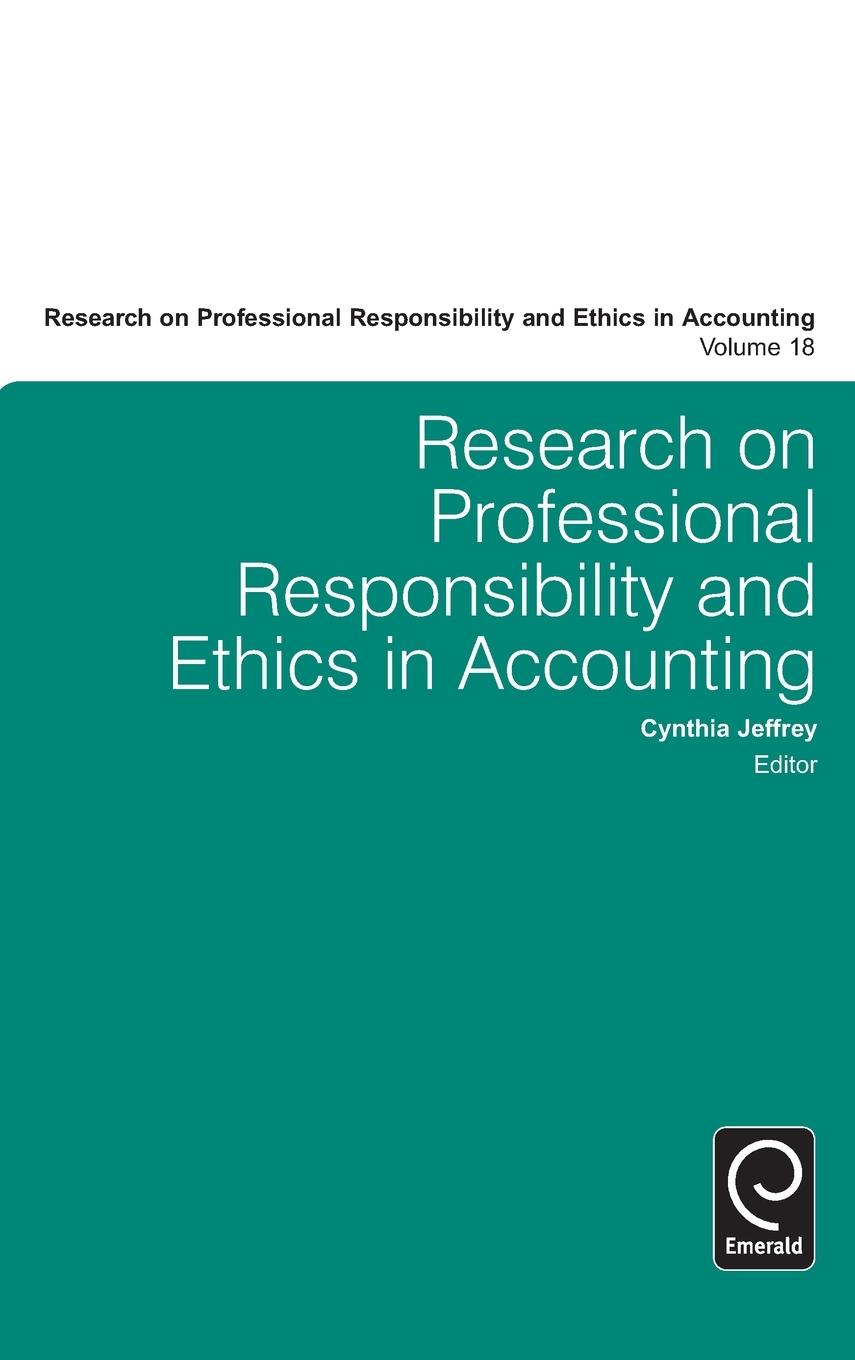 Vorderes Coverbild Research on Professional Responsibility and Ethics in Accounting
