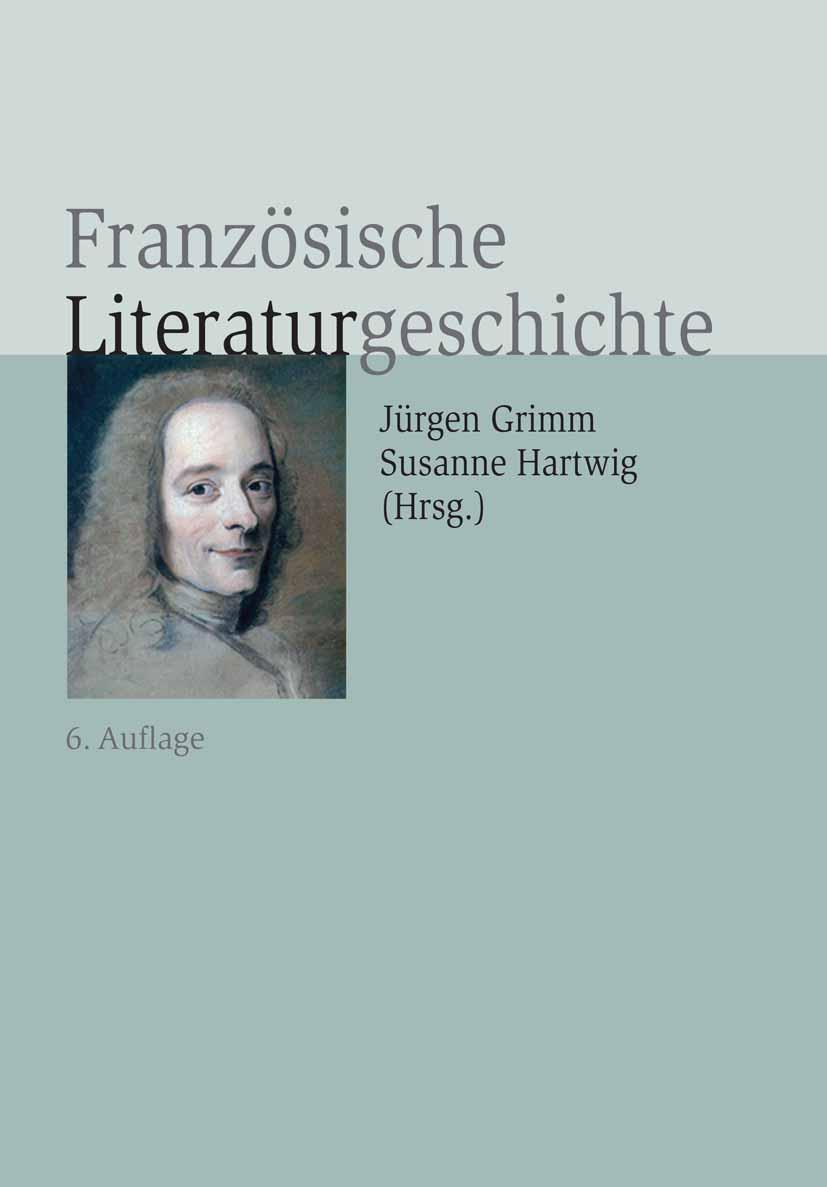 Vorderes Coverbild Französische Literaturgeschichte
