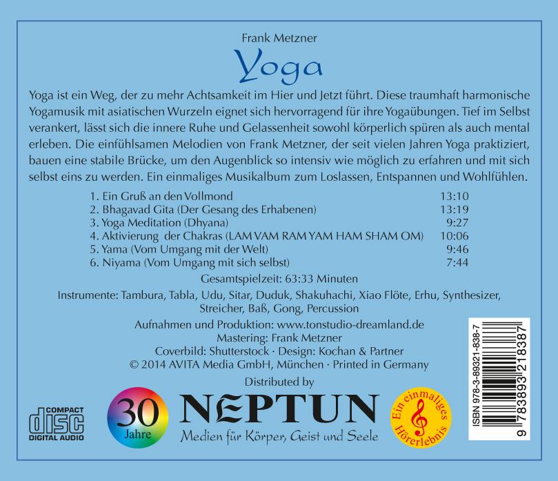 Rückseitencover Yoga