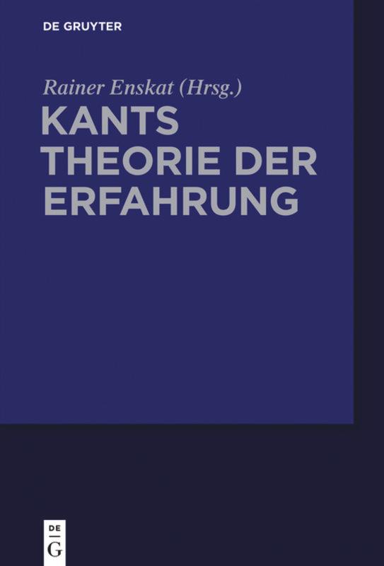 Vorderes Coverbild Kants Theorie der Erfahrung
