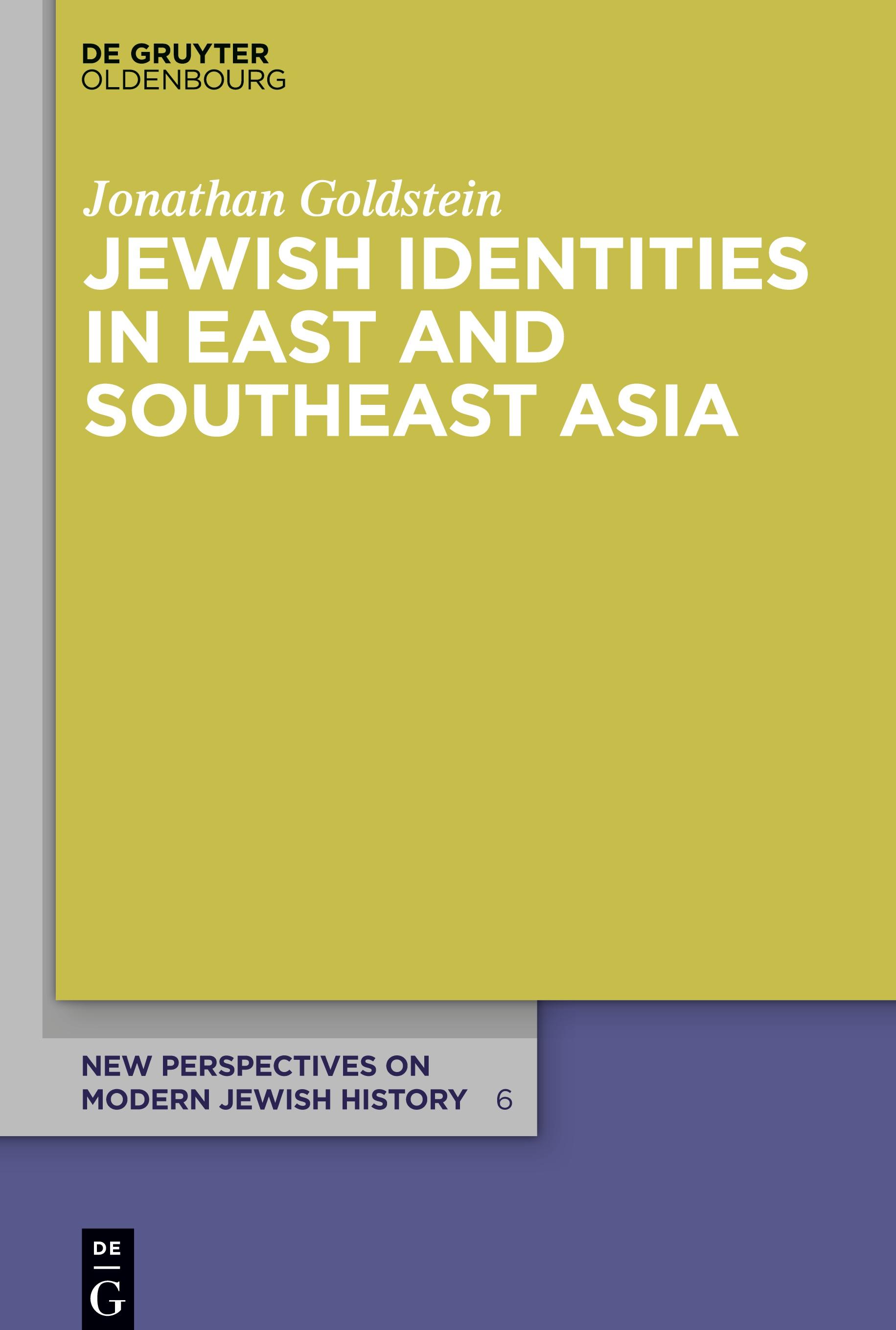 Vorderes Coverbild Jewish Identities in East and Southeast Asia