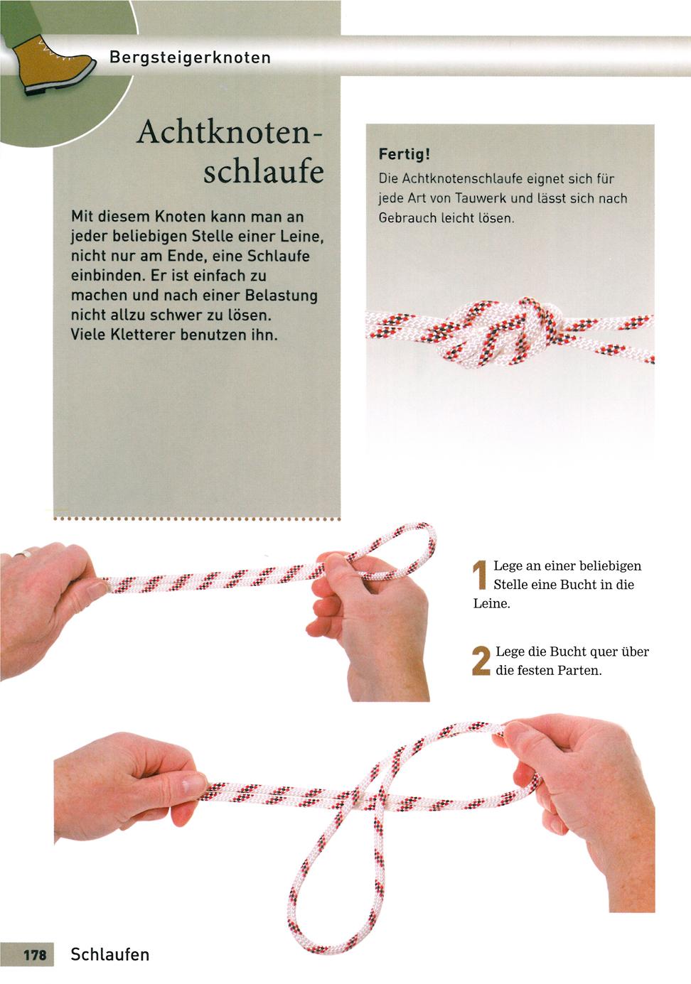 Beispielinhalt (Bild) Knoten für Segler, Angler, Bergsteiger und Camper
