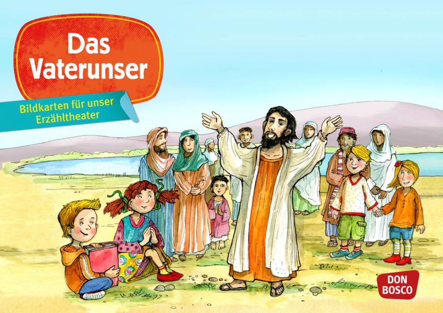 Vorderes Coverbild Das Vaterunser. Kamishibai Bildkartenset