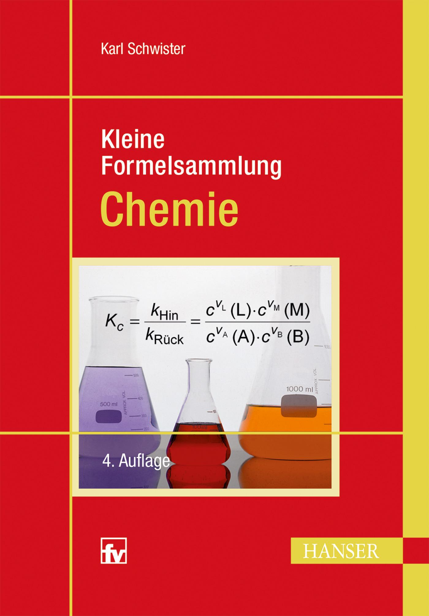 Vorderes Coverbild Kleine Formelsammlung Chemie