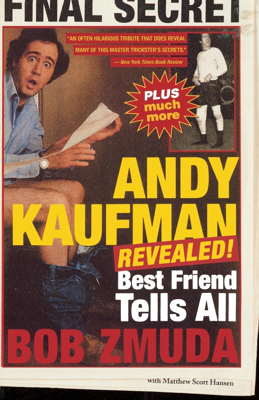 Vorderes Coverbild Andy Kaufman Revealed!