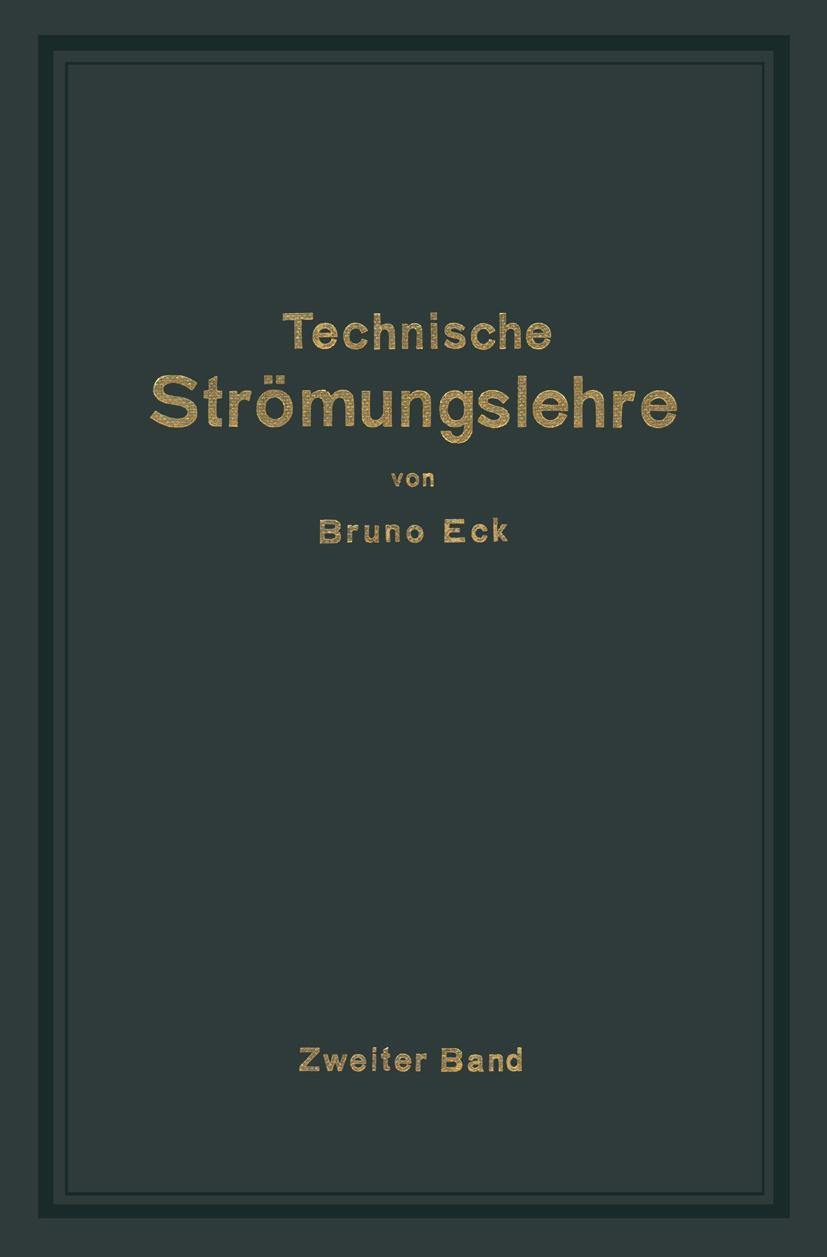 Vorderes Coverbild Einführung in die technische Strömungslehre
