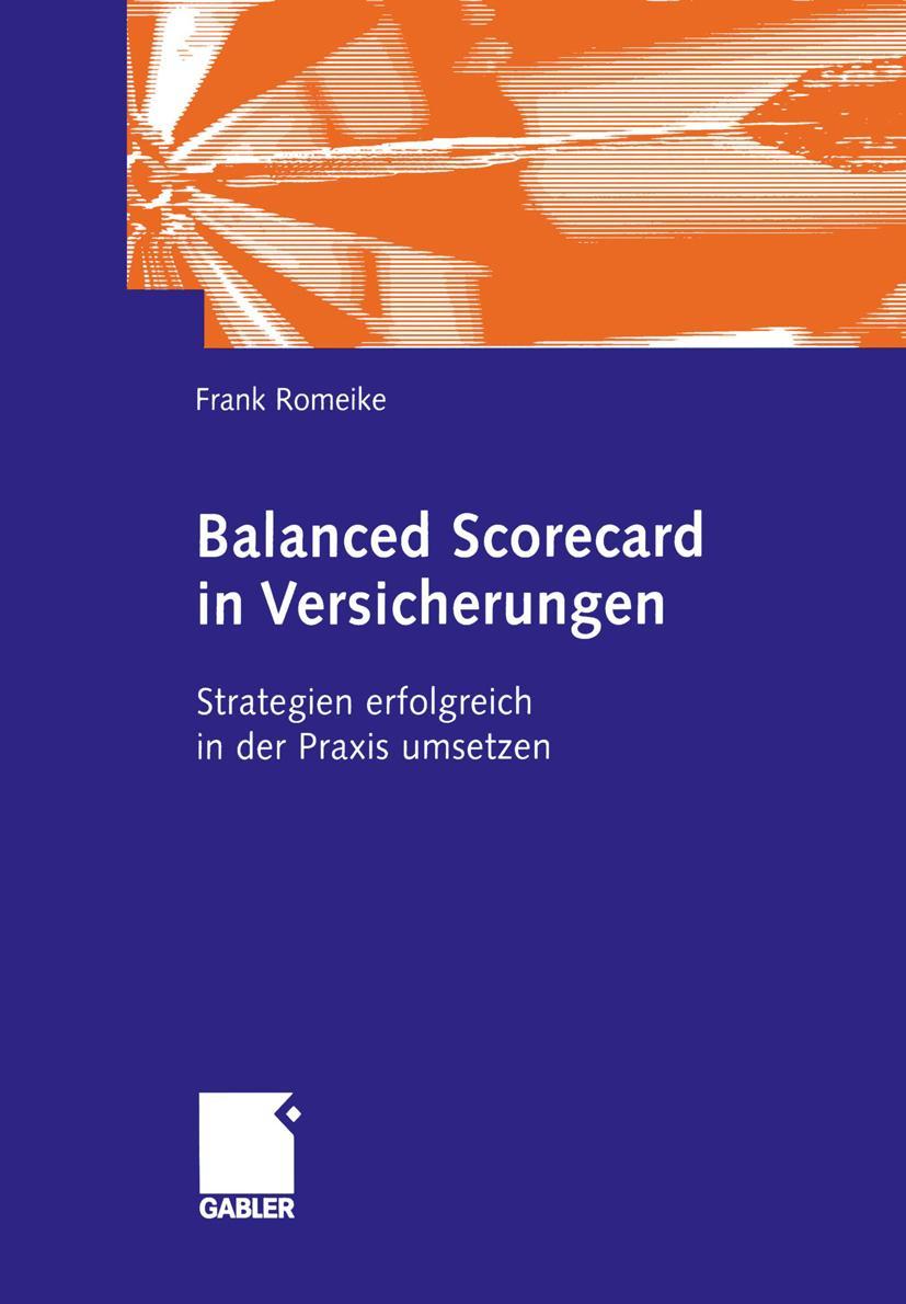 Vorderes Coverbild Balanced Scorecard in Versicherungen