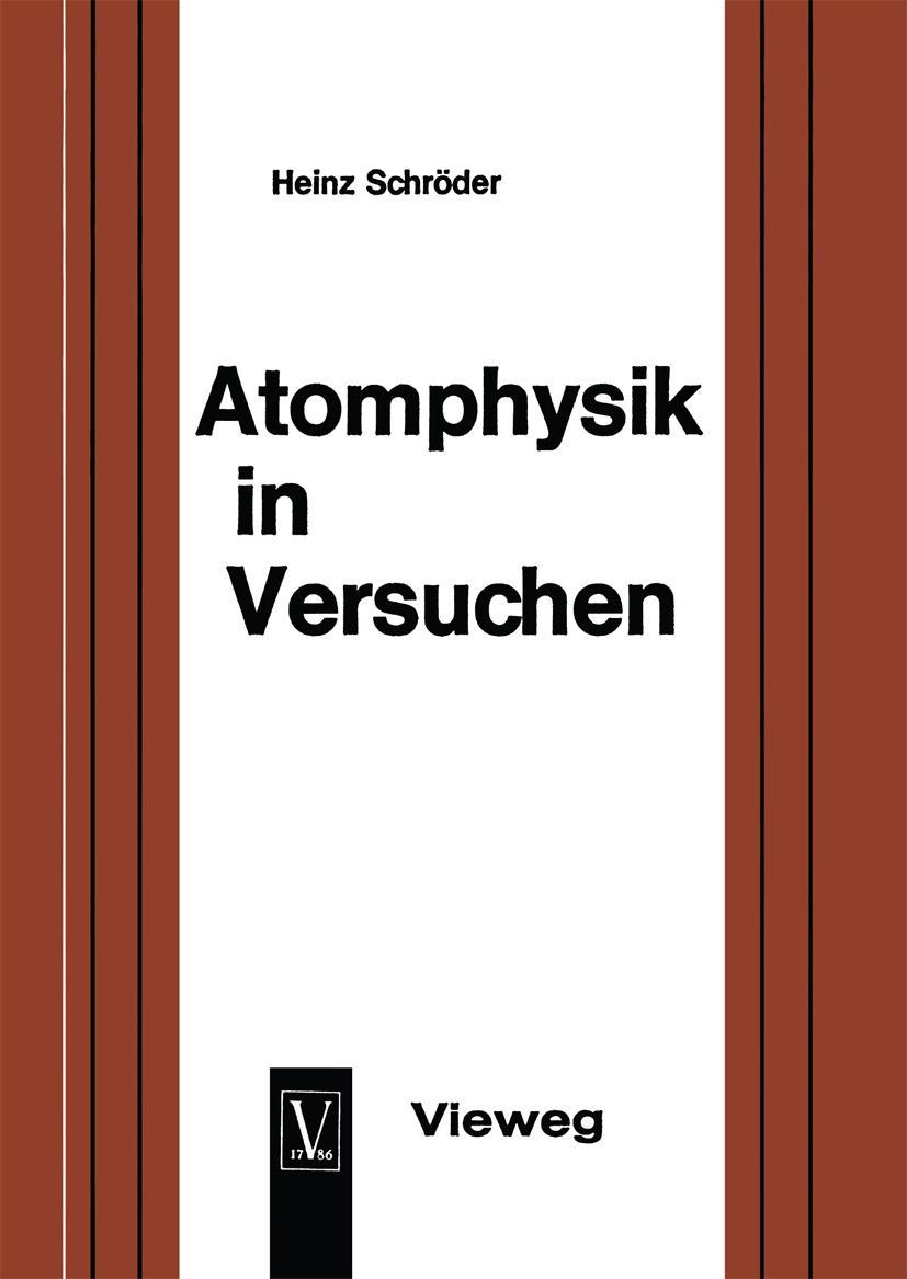 Vorderes Coverbild Atomphysik in Versuchen