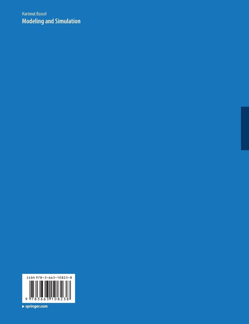 Rückseitencover Modeling and Simulation