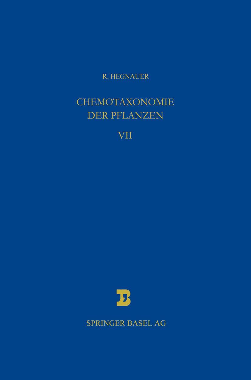 Vorderes Coverbild Chemotaxonomie der Pflanzen