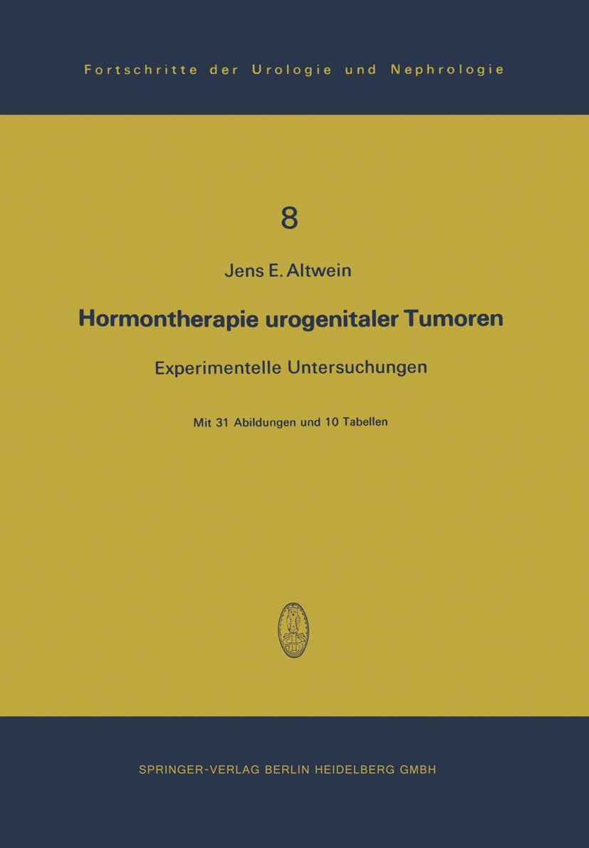 Vorderes Coverbild Hormontherapie urogenitaler Tumoren