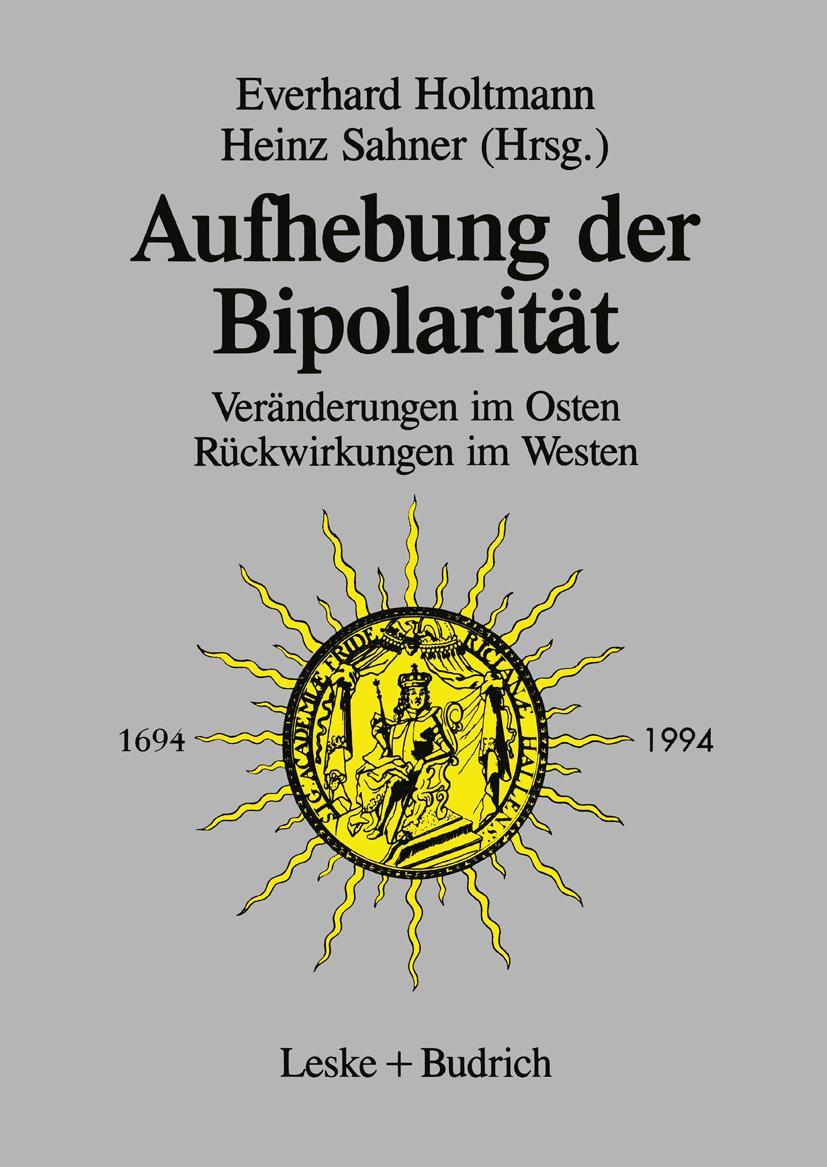 Vorderes Coverbild Aufhebung der Bipolarität -