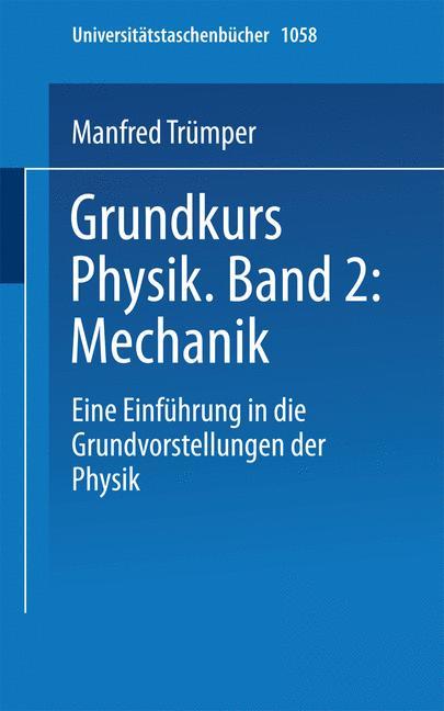 Vorderes Coverbild Grundkurs Physik Band 2: Mechanik