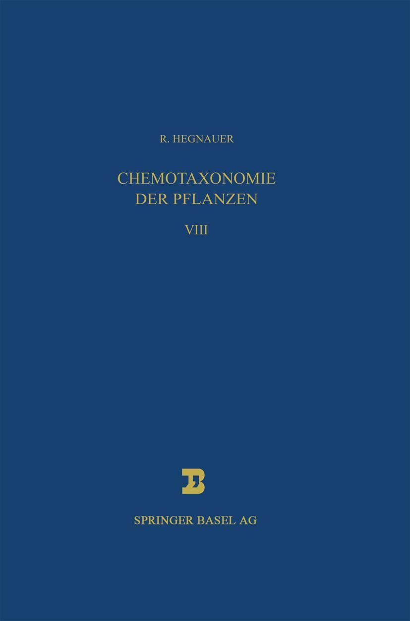 Vorderes Coverbild Chemotaxonomie der Pflanzen