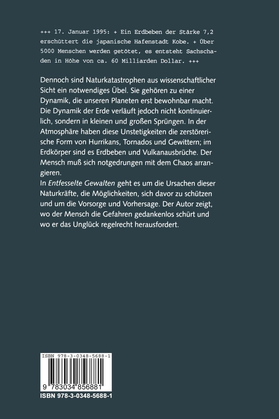 Rückseitencover Entfesselte Gewalten