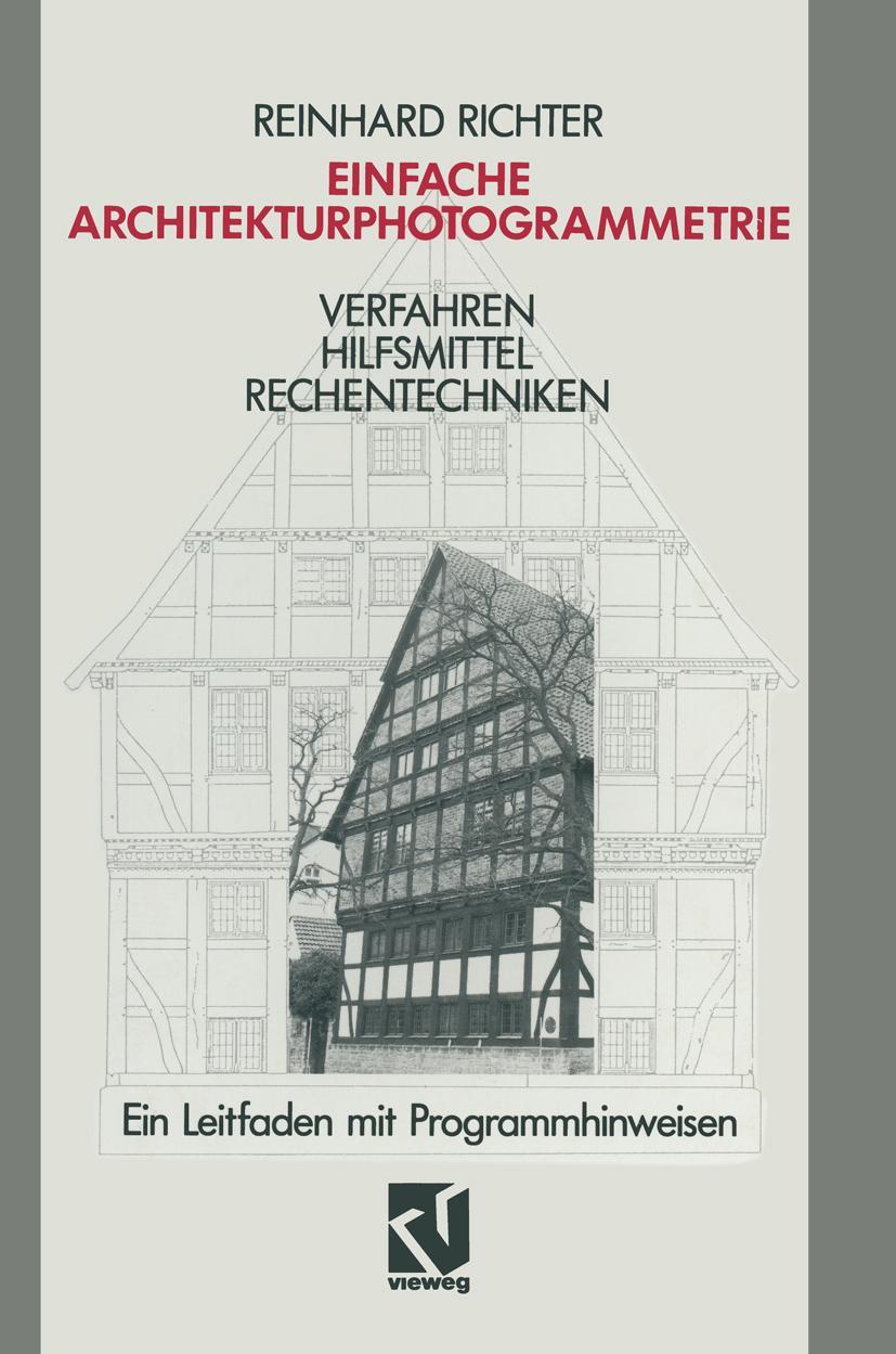 Vorderes Coverbild Einfache Architekturphotogrammetrie