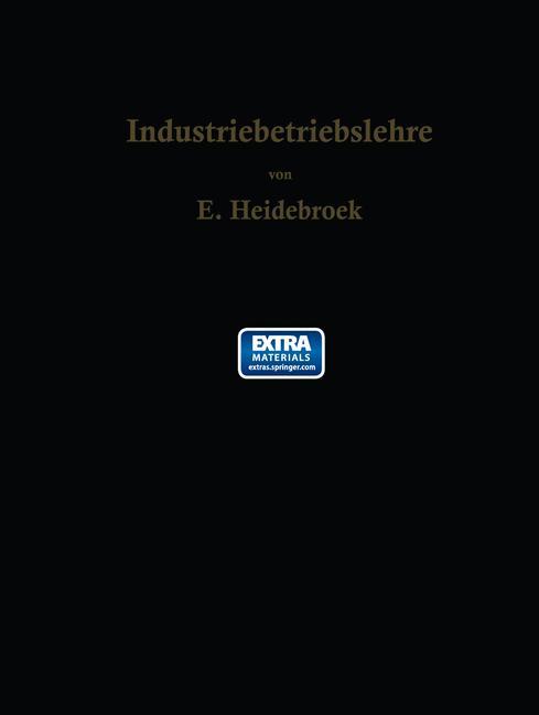 Vorderes Coverbild Industriebetriebslehre
