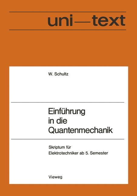 Vorderes Coverbild Einführung in die Quantenmechanik