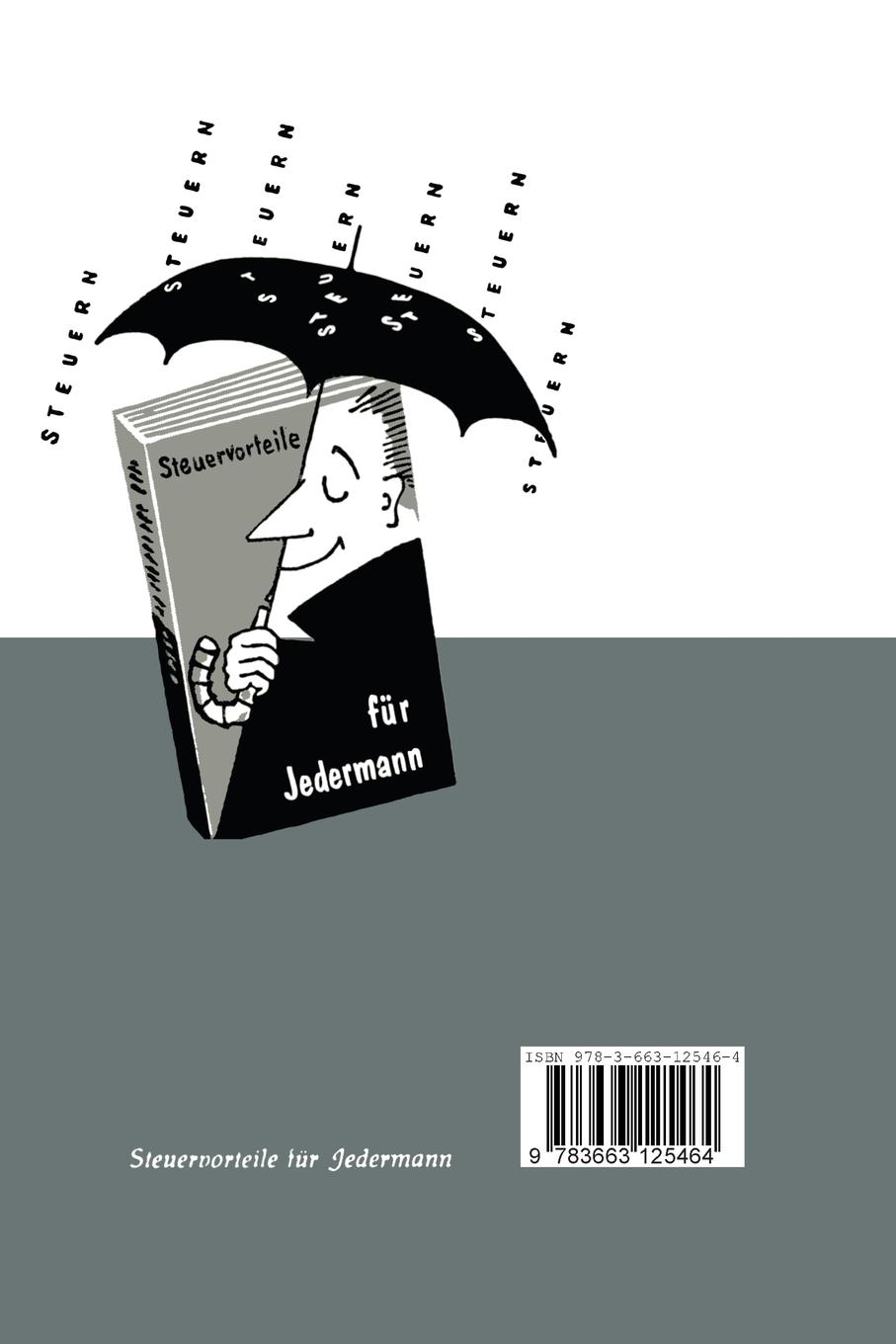 Rückseitencover Steuervorteile für Architekten, Ingenieure, Chemiker und Erfinder