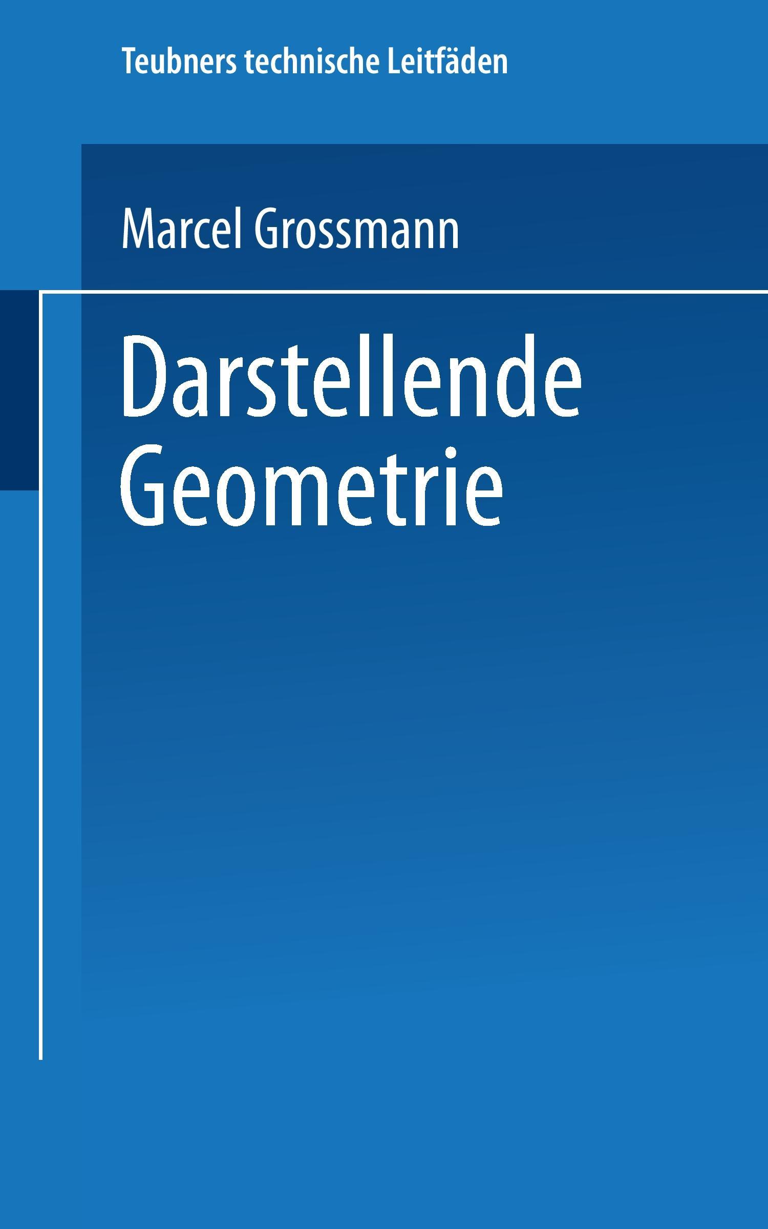 Vorderes Coverbild Darstellende Geometrie