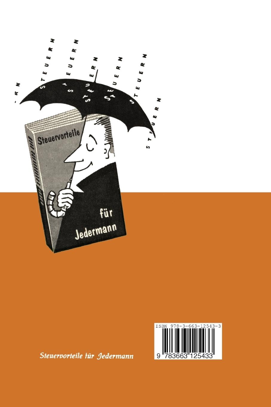 Rückseitencover Steuervorteile für Beamte