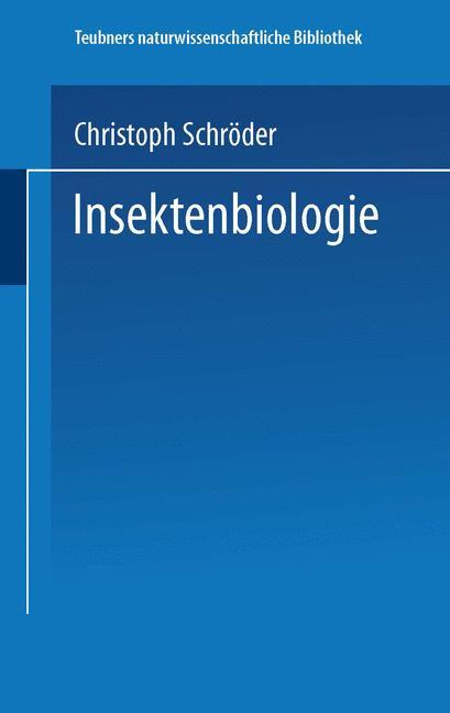 Vorderes Coverbild Insektenbiologie