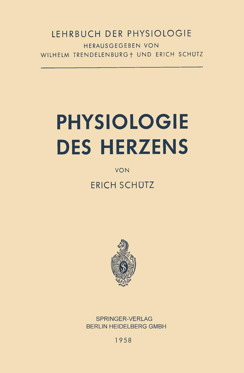 Vorderes Coverbild Physiologie des Herzens