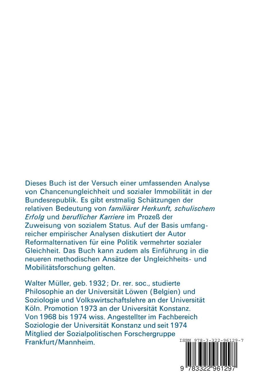 Rückseitencover Familie · Schule · Beruf