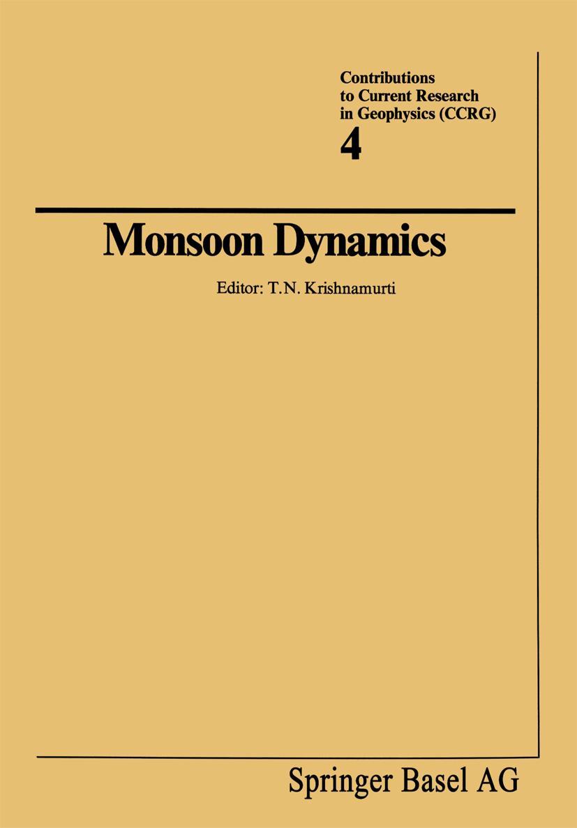 Vorderes Coverbild Monsoon Dynamics