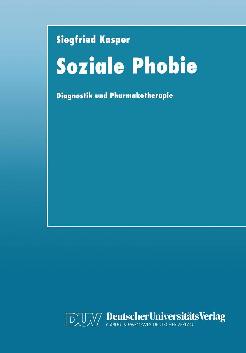 Vorderes Coverbild Soziale Phobie