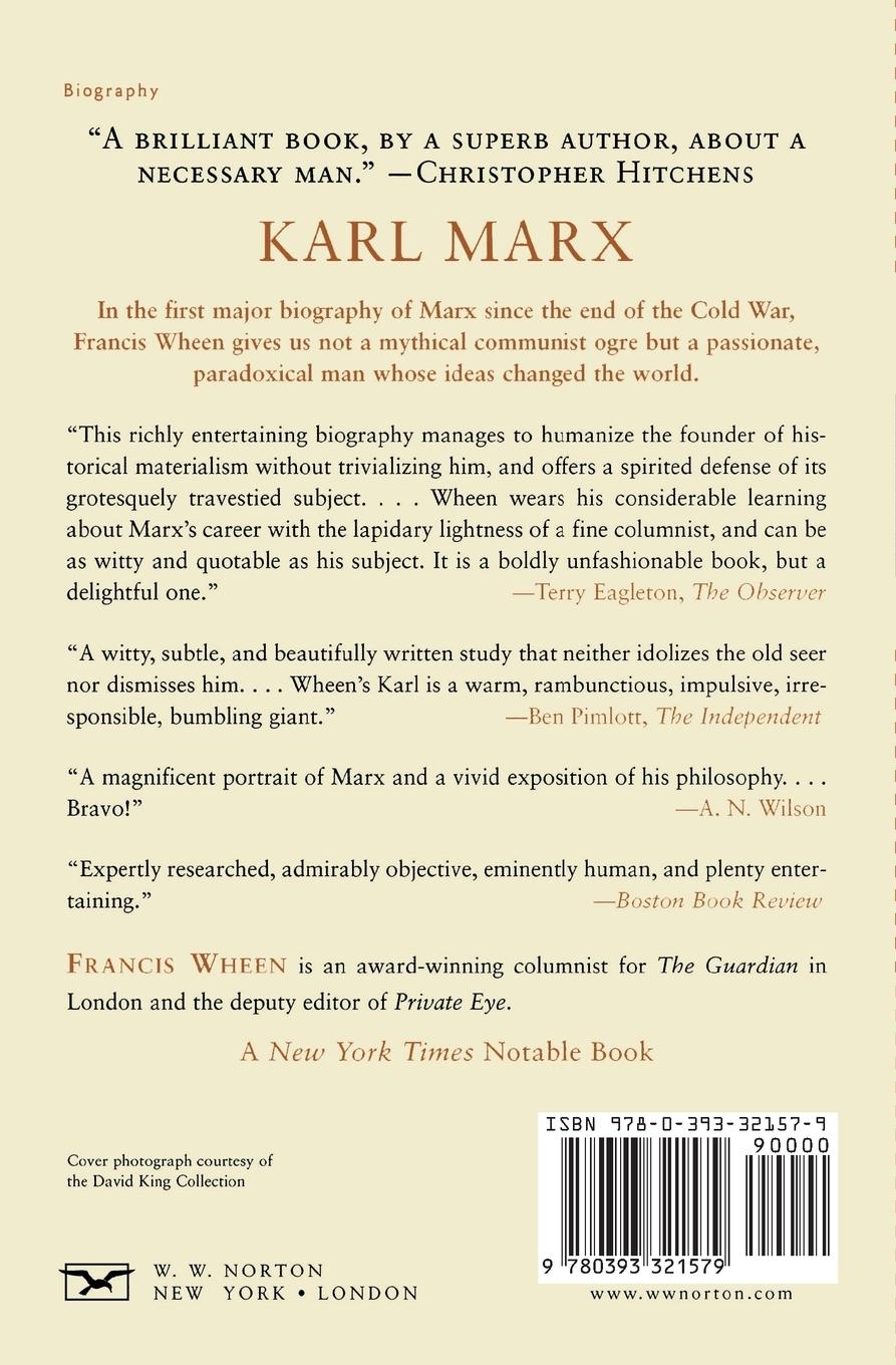 Rückseitencover Karl Marx