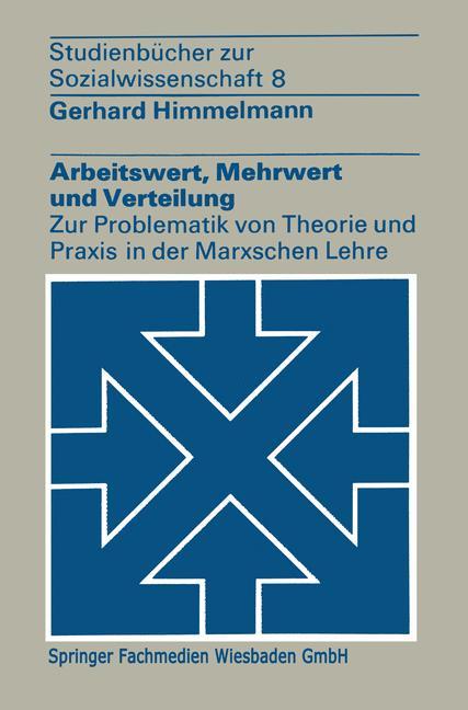 Vorderes Coverbild Arbeitswert, Mehrwert und Verteilung