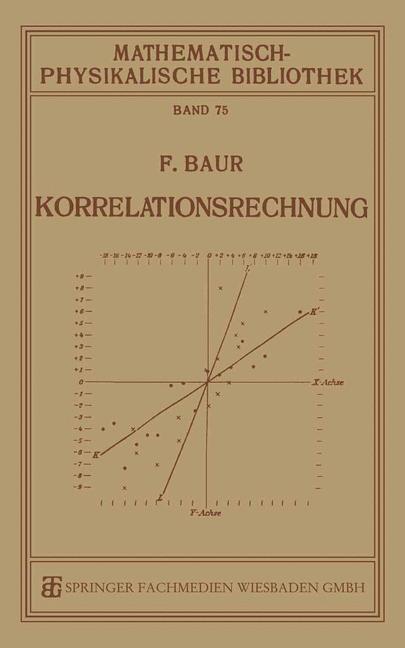 Vorderes Coverbild Korrelationsrechnung