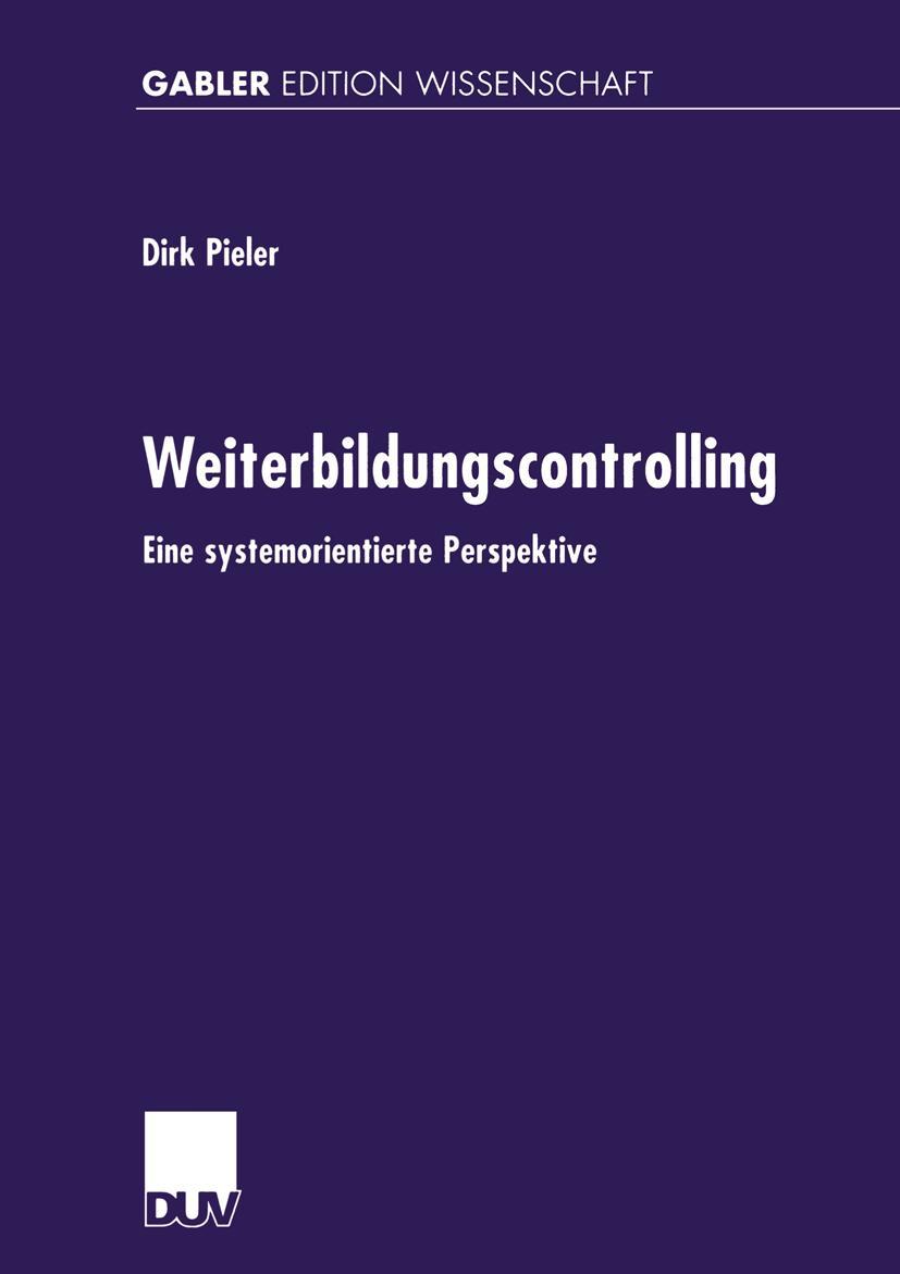 Vorderes Coverbild Weiterbildungscontrolling