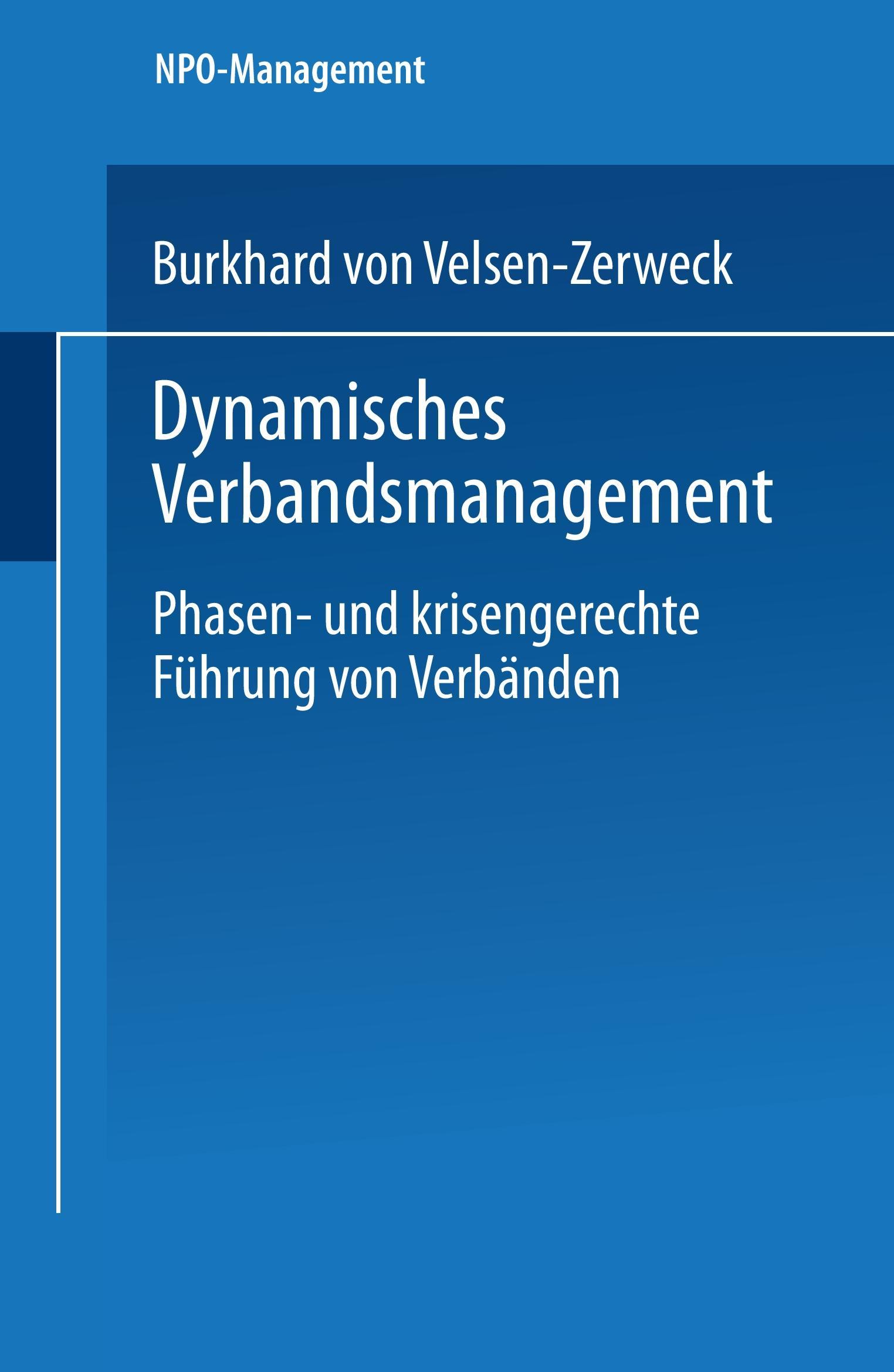 Vorderes Coverbild Dynamisches Verbandsmanagement