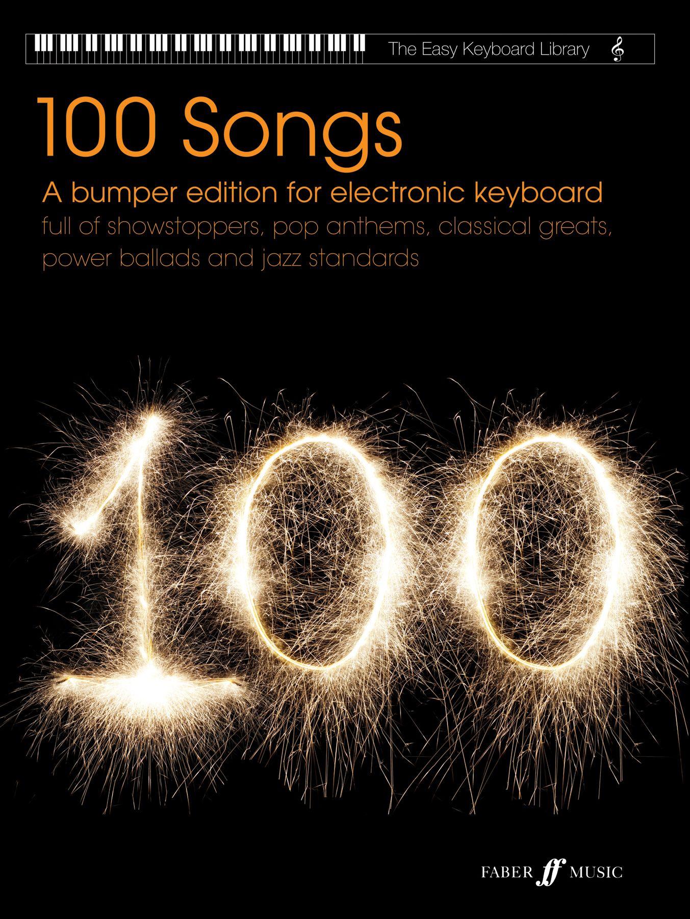 Vorderes Coverbild Easy Keyboard Library:100 Songs