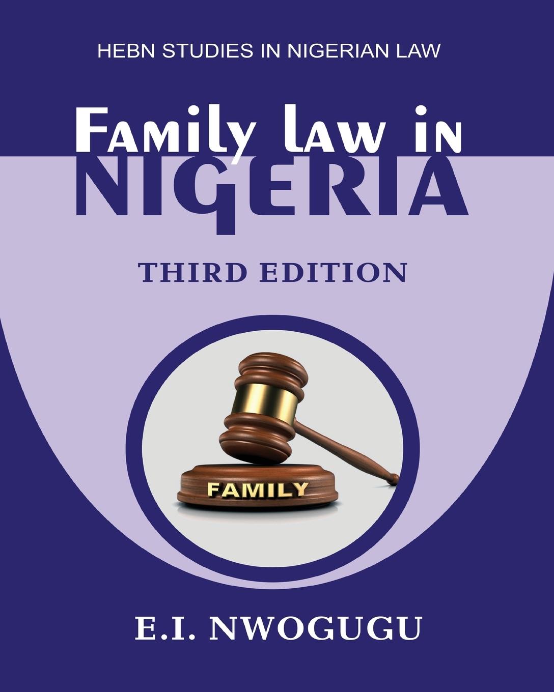 Vorderes Coverbild Family Law in Nigeria. Third Edition