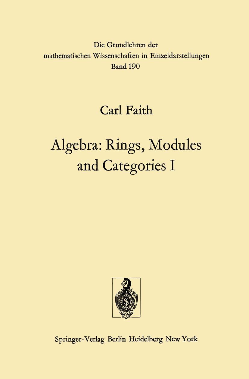 Vorderes Coverbild Algebra