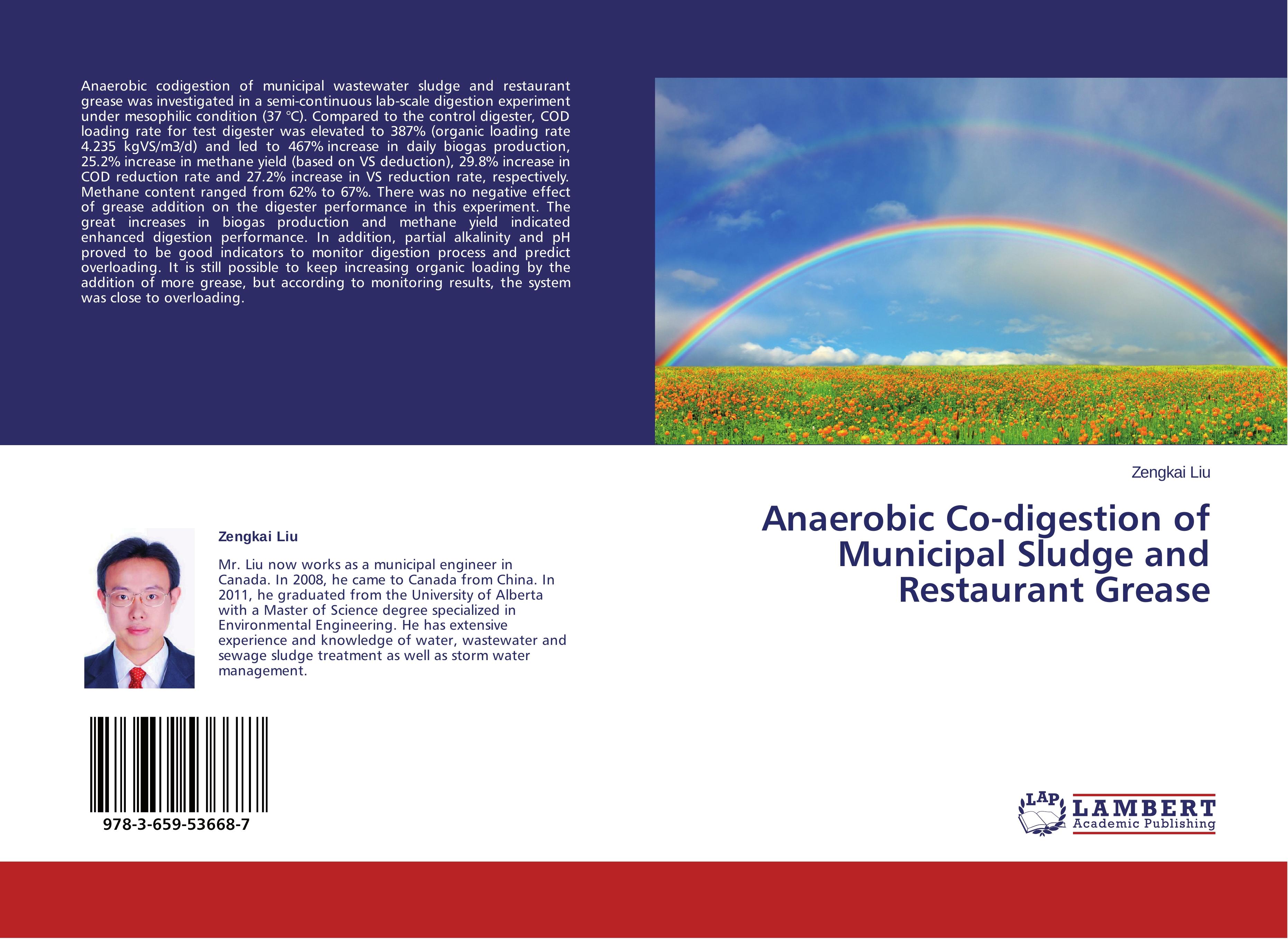 Vorderes Coverbild Anaerobic Co-digestion of Municipal Sludge and Restaurant Grease