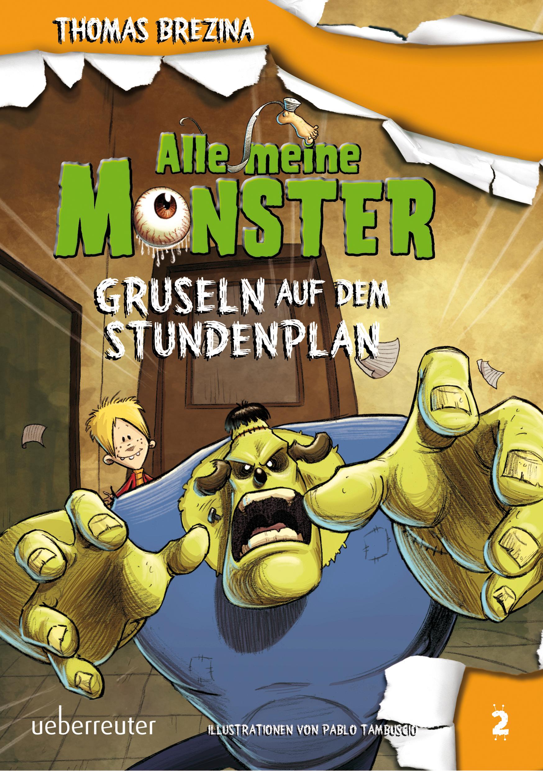 Vorderes Coverbild Alle meine Monster. Gruseln auf dem Stundenplan