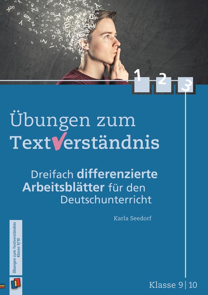 Vorderes Coverbild Klasse 9/10 - Dreifach differenzierte Arbeitsblätter für den Deutschunterricht