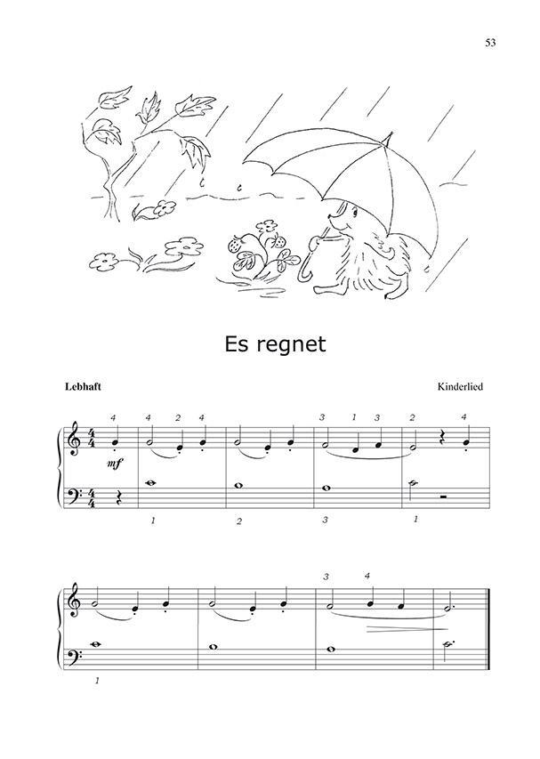 Beispielinhalt (Bild) Klavierschule für Kinder, Band 1