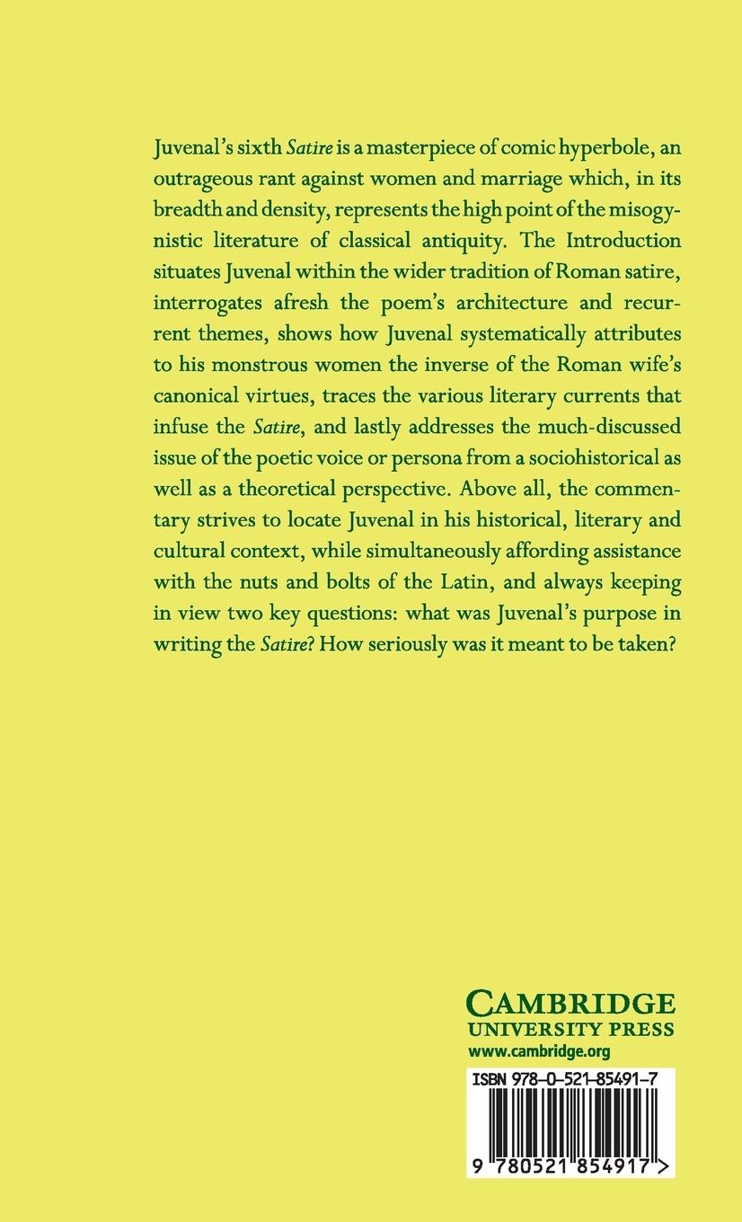 Rückseitencover Juvenal