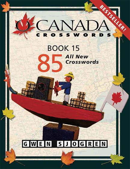 Vorderes Coverbild O Canada Crosswords Book 15