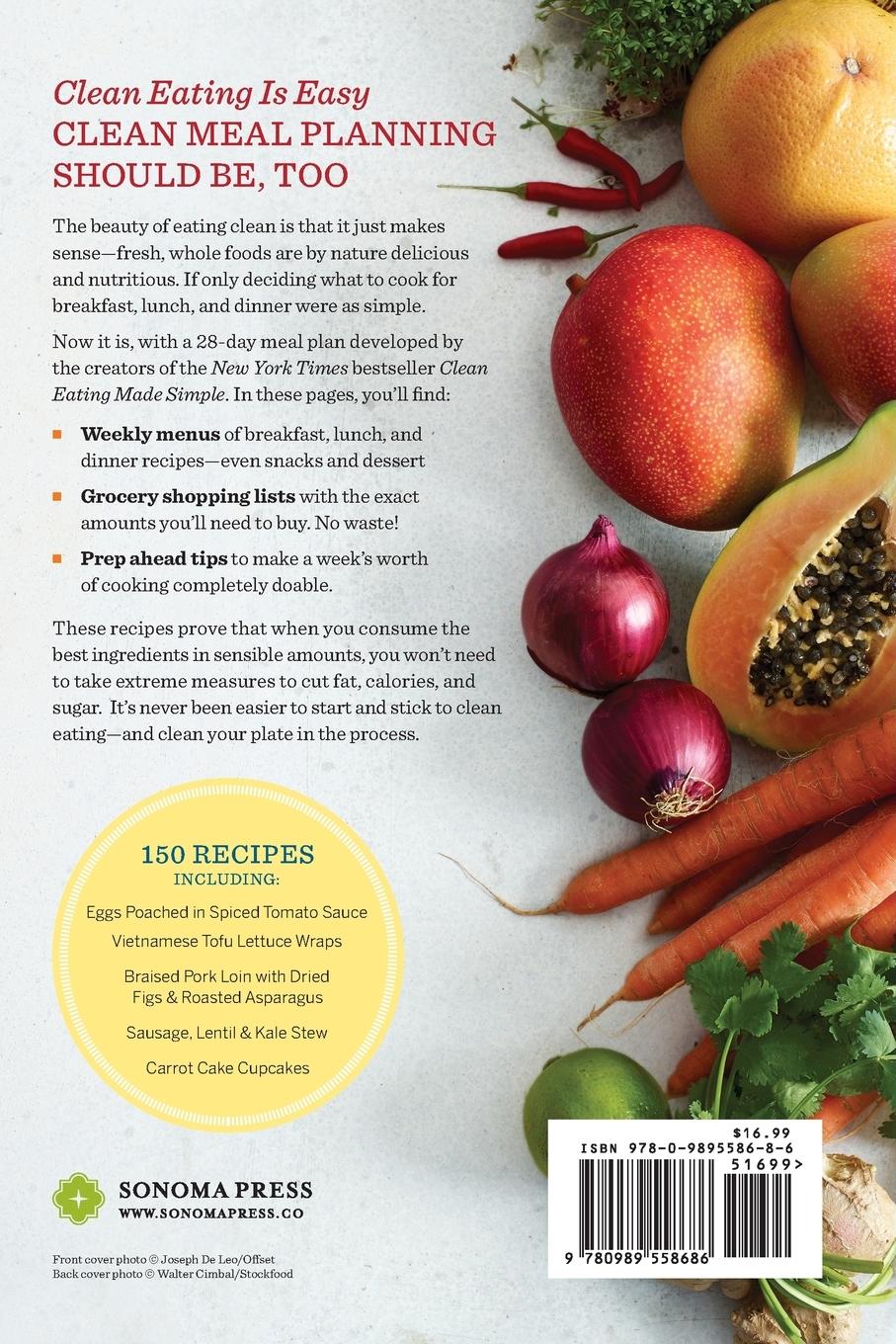 Rückseitencover 28 Days of Clean Eating