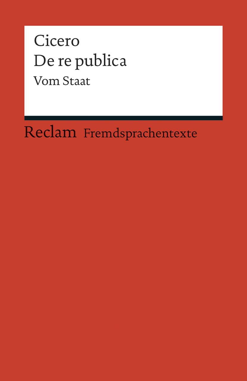 Vorderes Coverbild De re publica