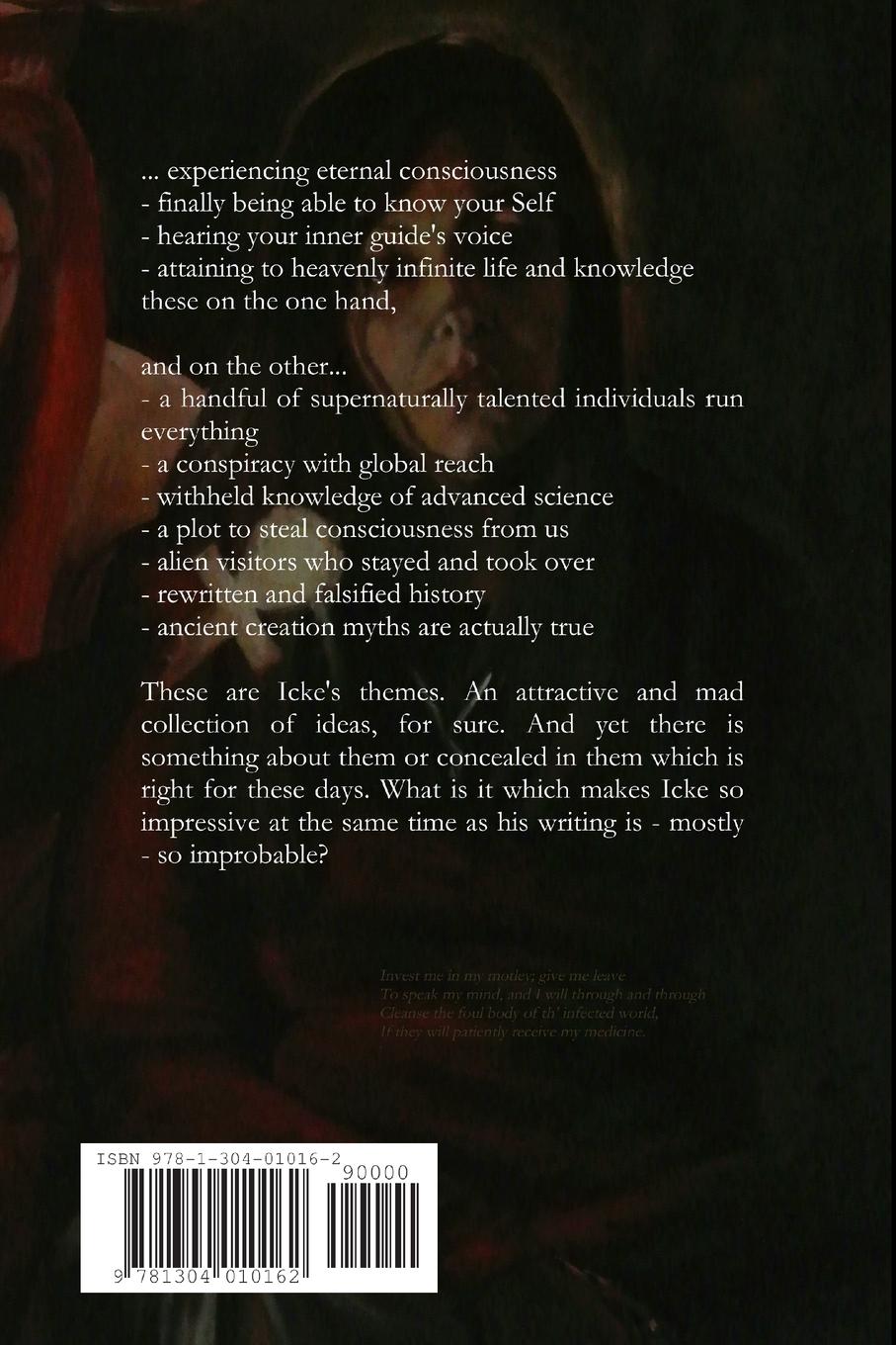 Rückseitencover The man who woke up - Meditations on the ideas of David Icke