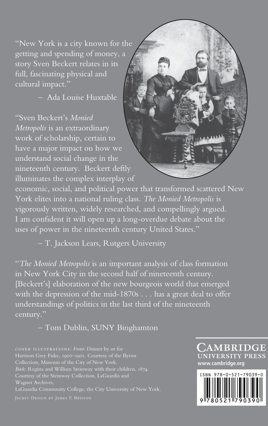 Rückseitencover The Monied Metropolis