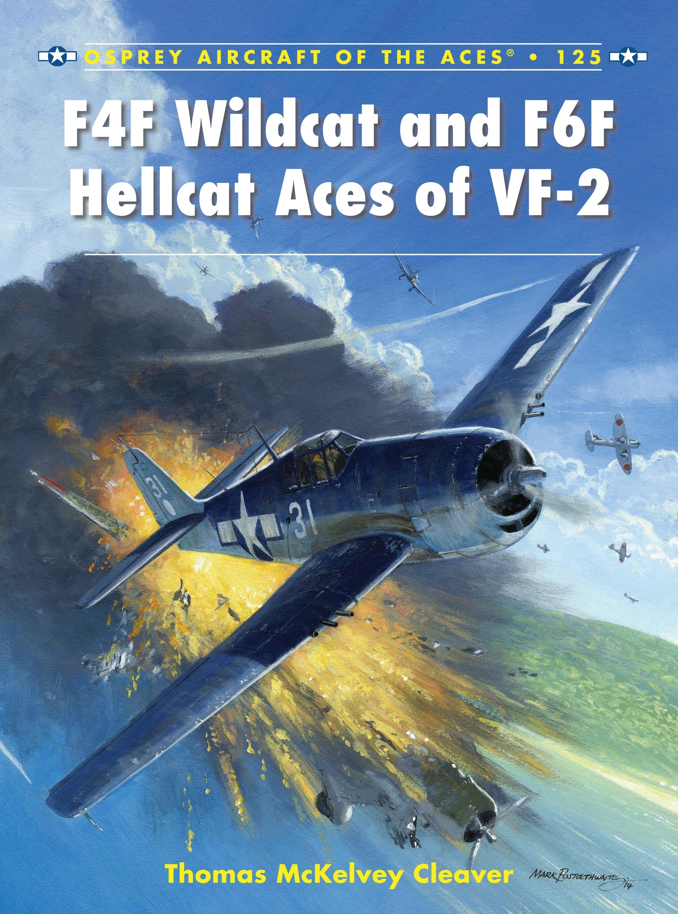 Vorderes Coverbild F4F Wildcat and F6F Hellcat Aces of Vf-2